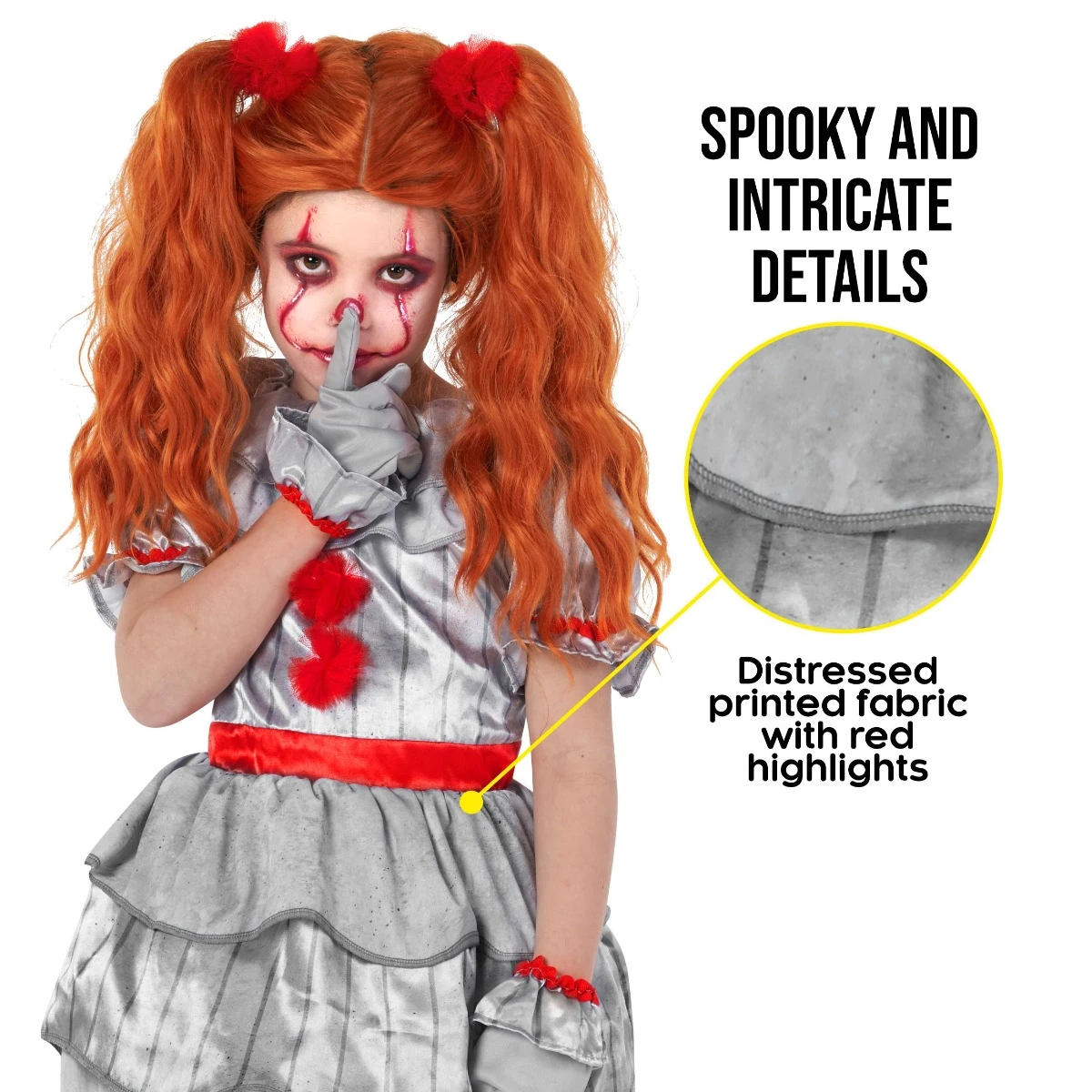 Inquietante Costume Da Clown Per Bambini 5 Inquietante Costume Da Clown Per Bambini - immagine 3