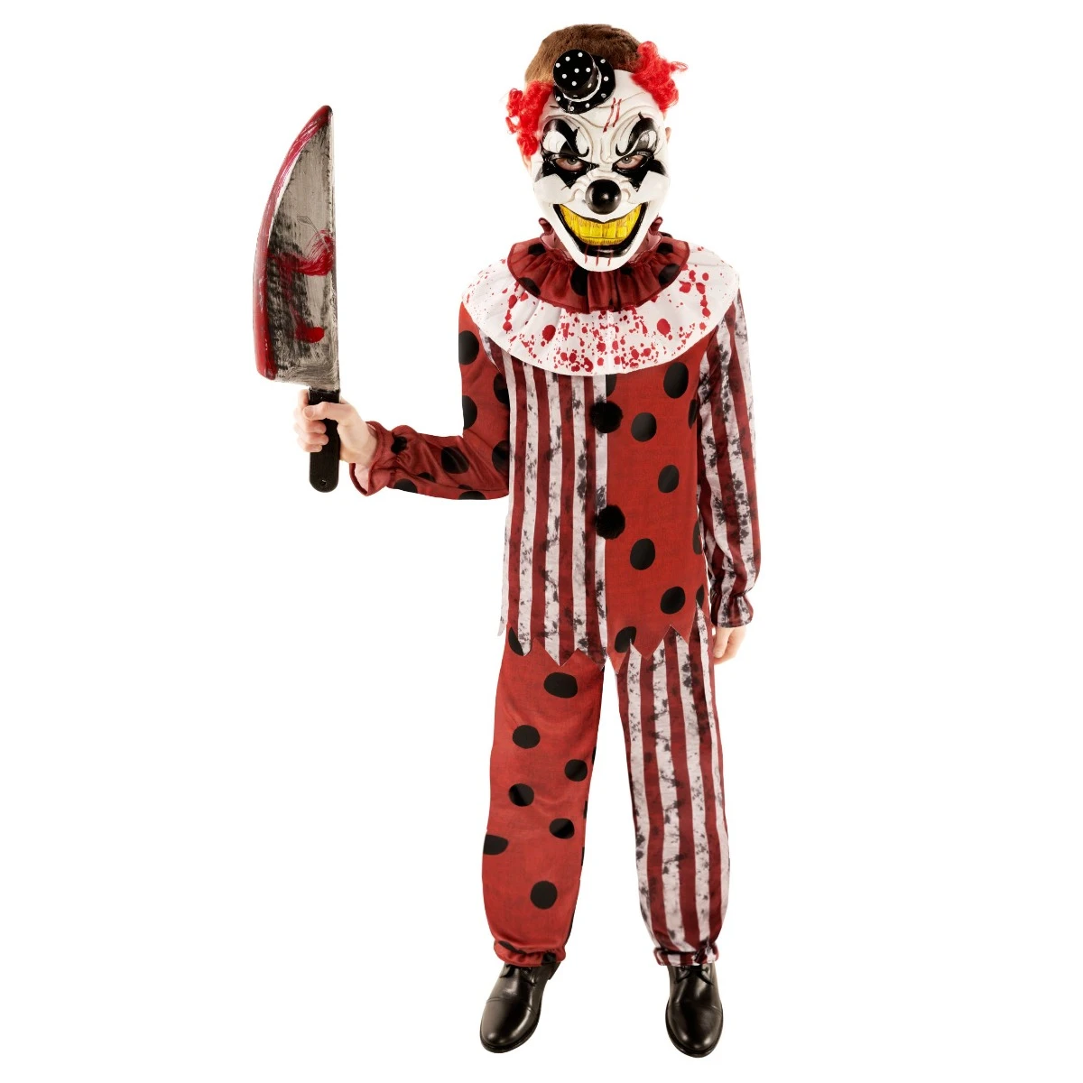 Costume Da Clown Terriente Per Bambini 3 Costume Da Clown Terriente Per Bambini