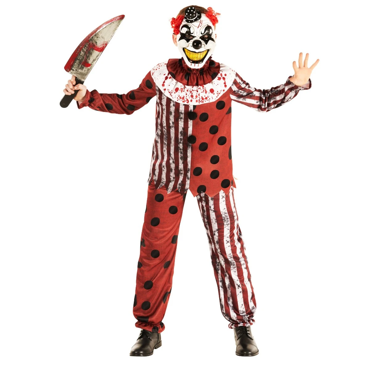 Costume Da Clown Terriente Per Bambini 9 Costume Da Clown Terriente Per Bambini - immagine 7