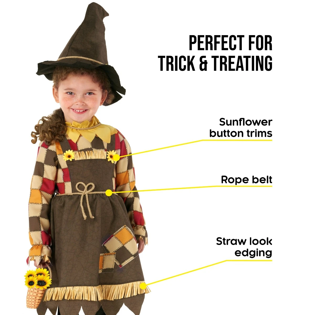 Spaventoso Spaventapasseri Per Bambini Piccoli 5 Spaventoso Spaventapasseri Per Bambini Piccoli - immagine 3