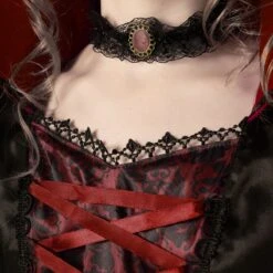 Costume Da Vampiressa Dark Rosso Per Bambini -Vendite Morphsuits mckdvr dark campire burgundy kids 07