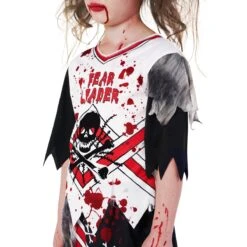 Cheerleader Di Zombi Per Bambini -Vendite Morphsuits mckfl zombie fear leader kids 04