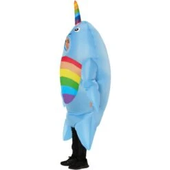 Kids Giant Narwhal Inflatable Costume -Vendite Morphsuits mckgina narhwaal inflatable kids secondary 1
