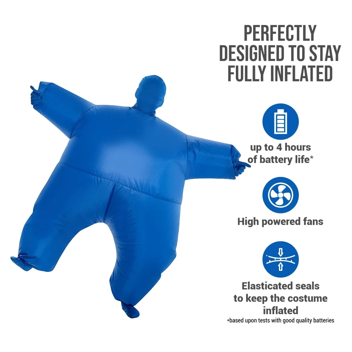 Costume Gonfiabile Blu Bambino 4 Costume Gonfiabile Blu Bambino - immagine 2