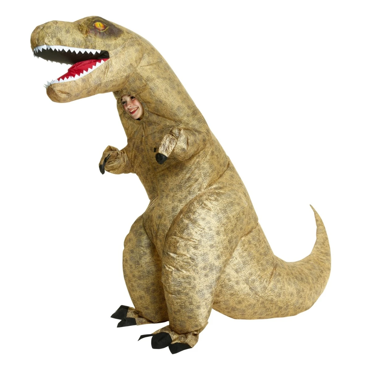 Costume Da Dinosauro T-Rex Gonfiabile Per Bambini 3 Costume Da Dinosauro T-Rex Gonfiabile Per Bambini