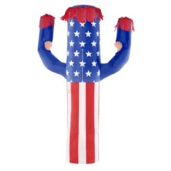 Kids Inflatable Wavy Arm Guy USA Costume -Vendite Morphsuits mckiuswm usa wavy arm guy kids back