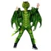Costume Da Drago Per Bambini Verde 2 Costume Da Drago Per Bambini Verde -Vendite Morphsuits mckjfdg dragon jumpsuit green kids 5 1
