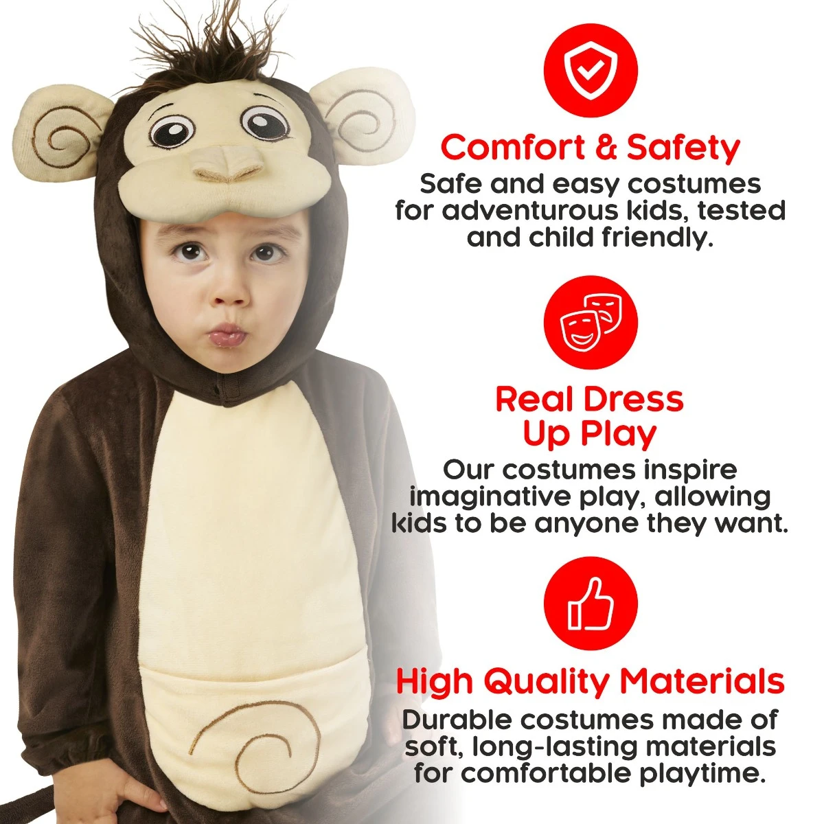 Costume Da Scimmia Per Bambini 8 Costume Da Scimmia Per Bambini - immagine 6