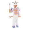 Costume Da Unicorno Arcobaleno Per Bambini -Vendite Morphsuits mckoru rainbow unicorn onesie kids 01