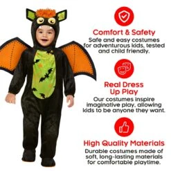 Costume Da Pipistrello Per Bambini 12 Costume Da Pipistrello Per Bambini -Vendite Morphsuits mckosb bat onesie kids 05
