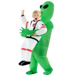 Costume Da Alieno Gonfiabile Con Astronauta Per Bambini -Vendite Morphsuits mckpiaa astronaut alien pmu inflatable kids 01