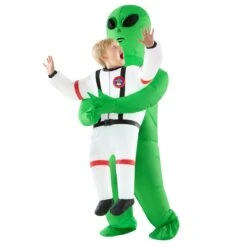 Costume Da Alieno Gonfiabile Con Astronauta Per Bambini -Vendite Morphsuits mckpiaa astronaut alien pmu inflatable kids 03