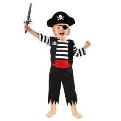 Kids Pirate Captain Toddler Costume