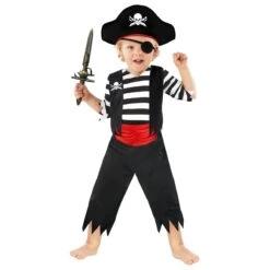 Kids Pirate Captain Toddler Costume -Vendite Morphsuits mckpr pirate mate kids 3