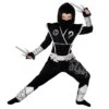 Kids Silver Dragon Ninja Costume -Vendite Morphsuits mcksdn silver ninja kids lead