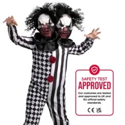 Kids Two Headed Clown Costume -Vendite Morphsuits mcktcl two headed clown kids feature 3