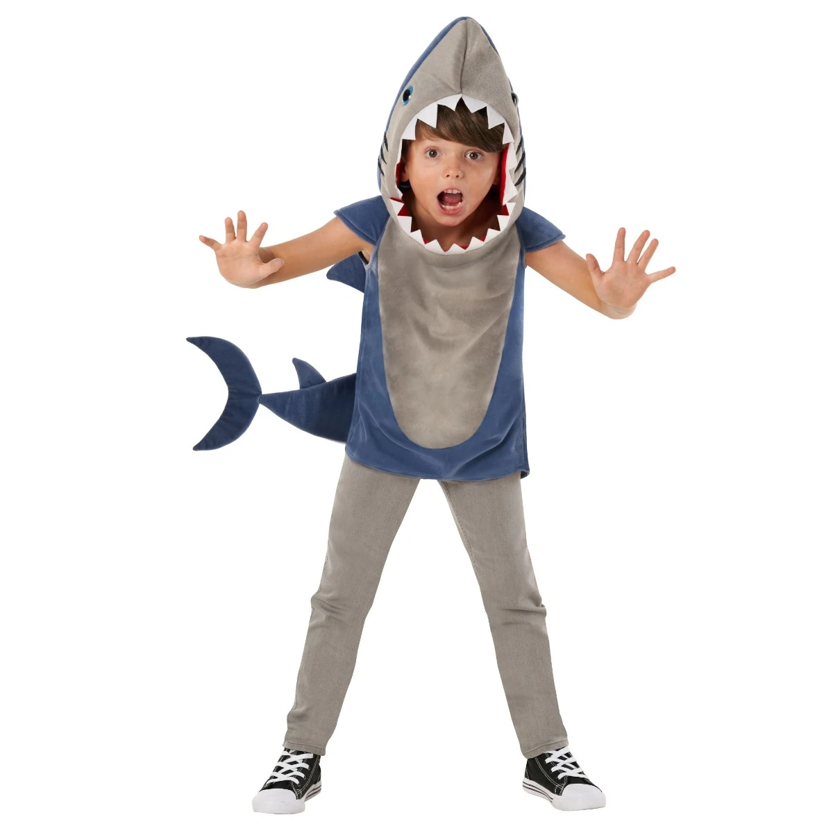 Kids Great White Shark Tunic Costume 7 Kids Great White Shark Tunic Costume - immagine 5