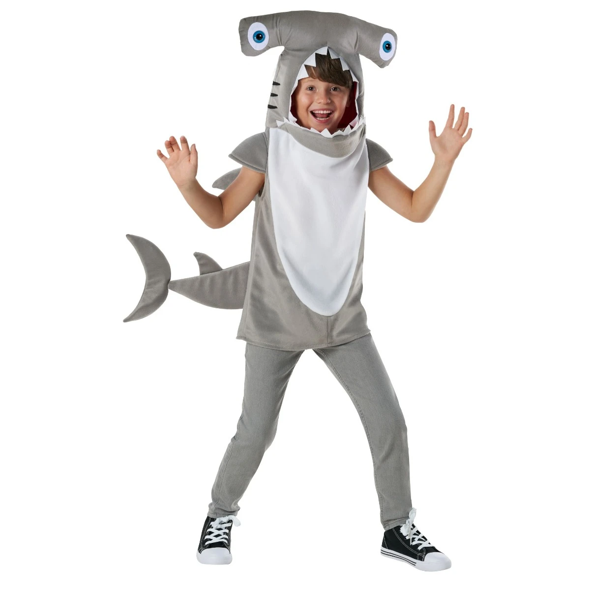 Kids Hammerhead Shark Tunic Costume 3 Kids Hammerhead Shark Tunic Costume