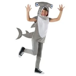 Kids Hammerhead Shark Tunic Costume 12 Kids Hammerhead Shark Tunic Costume -Vendite Morphsuits mckthms hammerhead shark tunic kids 2