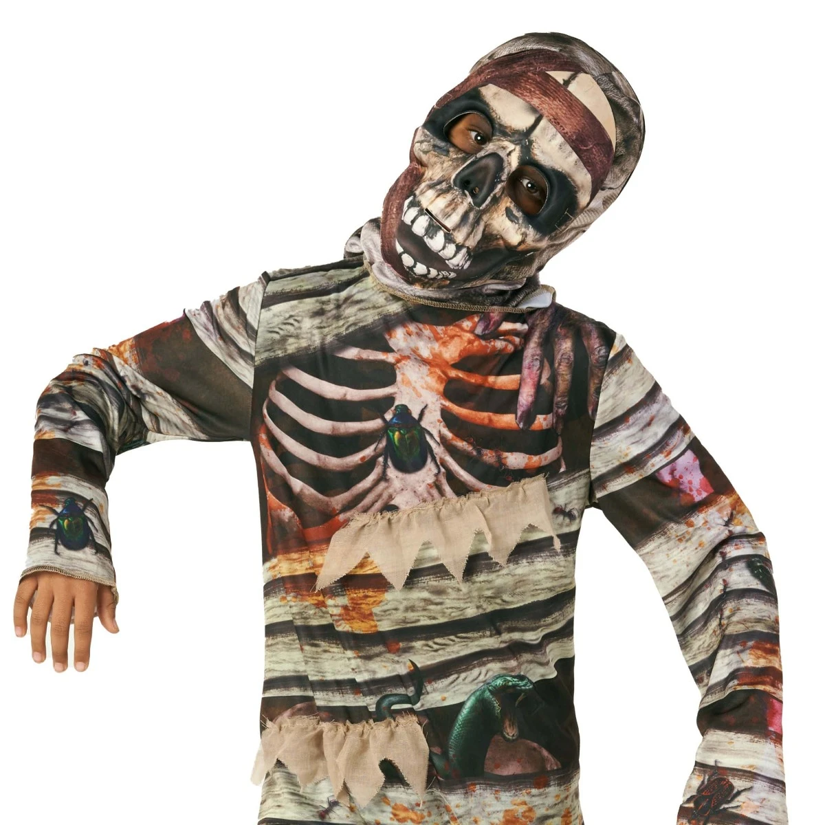 Costume Da Mummia Bifronte Per Bambino 10 Costume Da Mummia Bifronte Per Bambino - immagine 8