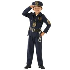 USA Police Sergeant Costume Kids