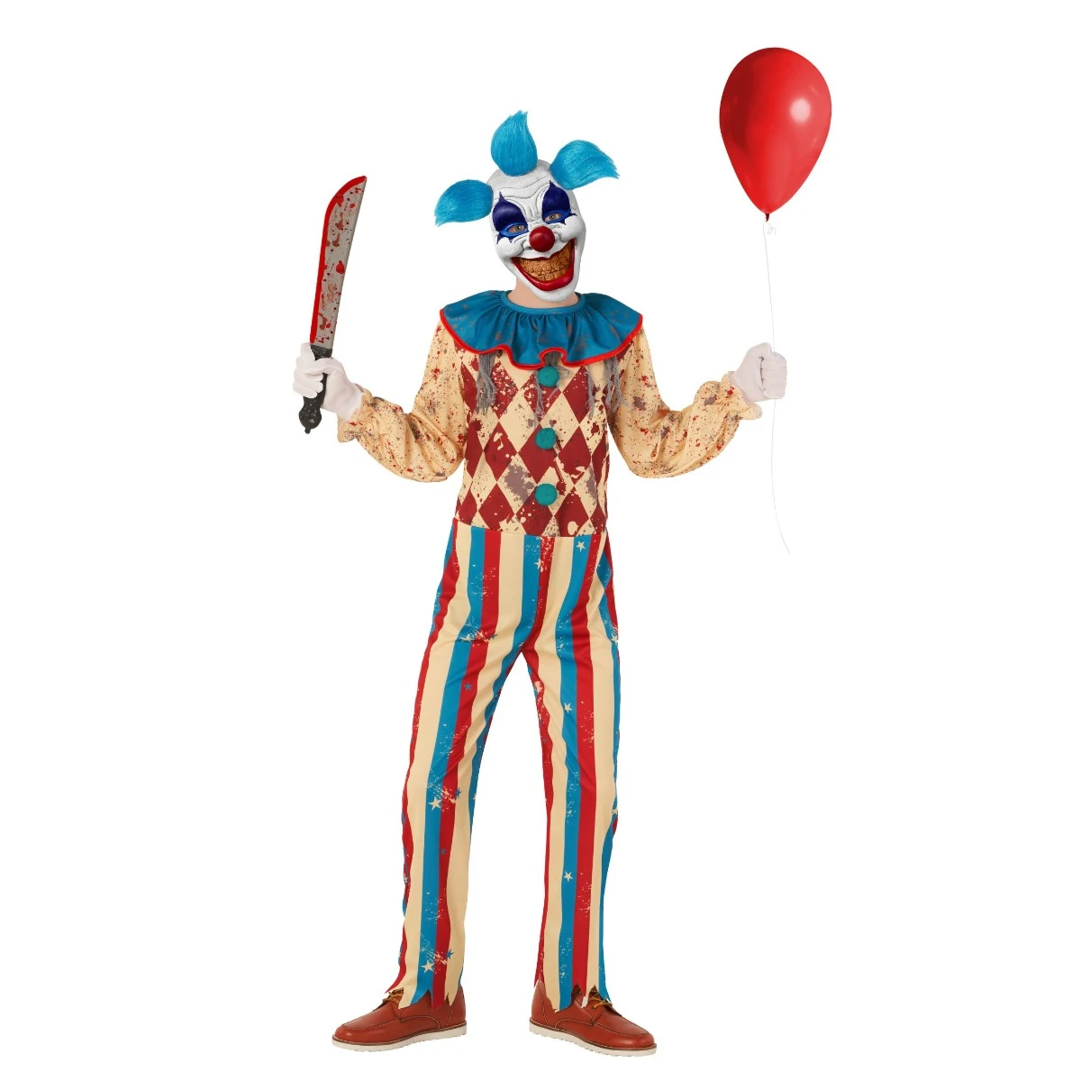 Costume Da Clown Malvato Vintage Per Bambini 7 Costume Da Clown Malvato Vintage Per Bambini - immagine 5