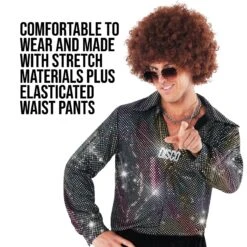 Costume Da Disco Per Uomini -Vendite Morphsuits mcmddc disco dude costume adult 5