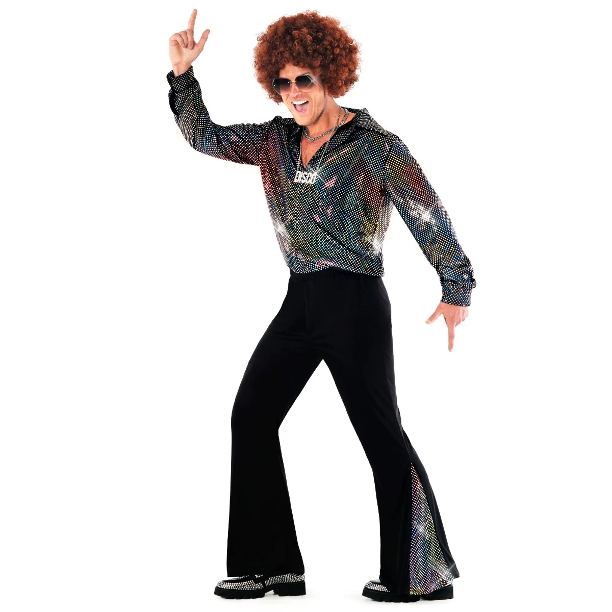 Camicia Di Costume Da Discoteca Per Uomini 6 Camicia Di Costume Da Discoteca Per Uomini - immagine 4