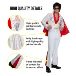 Costume Elvis Uomo -Vendite Morphsuits mcmev vegas rock star feature 01