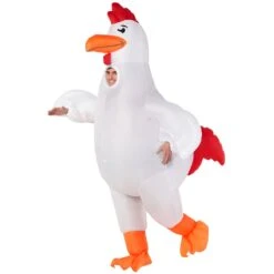 Costume Da Pollo Gigante Gonfiabile Per Uomo 14 Costume Da Pollo Gigante Gonfiabile Per Uomo -Vendite Morphsuits mcmgick giant inflatable chicken adult 01
