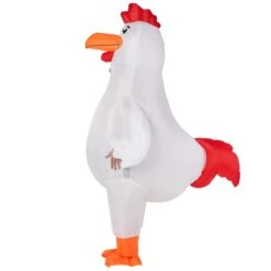Costume Da Pollo Gigante Gonfiabile Per Uomo 16 Costume Da Pollo Gigante Gonfiabile Per Uomo -Vendite Morphsuits mcmgick giant inflatable chicken adult 03
