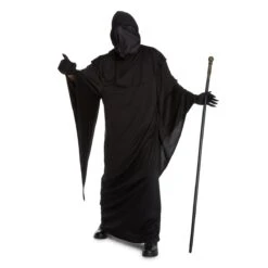 Costume Da Tristo Mietitore Dell'Orrore Uomo 9 Costume Da Tristo Mietitore Dell'Orrore Uomo -Vendite Morphsuits mcmgrp grim reaper horror robe pose 02 min
