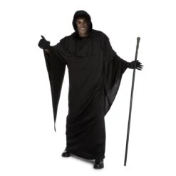 Costume Da Tristo Mietitore Dell'Orrore Uomo 10 Costume Da Tristo Mietitore Dell'Orrore Uomo -Vendite Morphsuits mcmgrp grim reaper horror robe pose 02alternative min