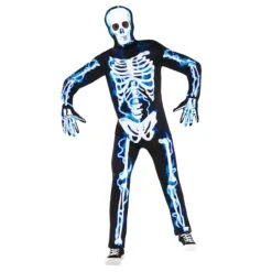 Costume Da Scheletro Elettrico Per Uomo 11 Costume Da Scheletro Elettrico Per Uomo -Vendite Morphsuits mcmjesk electric skeleton jumpsuit mens 01