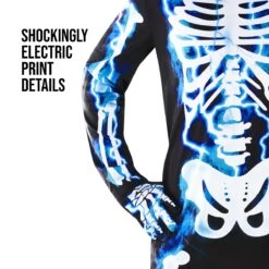 Costume Da Scheletro Elettrico Per Uomo 10 Costume Da Scheletro Elettrico Per Uomo -Vendite Morphsuits mcmjesk electric skeleton jumpsuit mens 03b