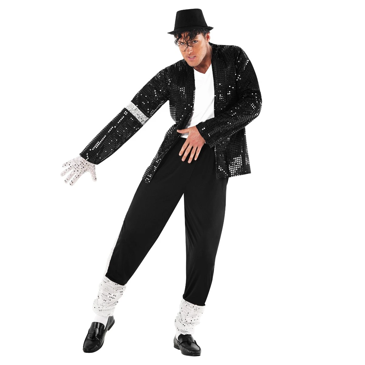 Re Del Pop Costume Per Uomini 9 Re Del Pop Costume Per Uomini - immagine 7