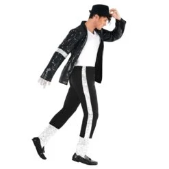 Re Del Pop Costume Per Uomini 19 Re Del Pop Costume Per Uomini -Vendite Morphsuits mcmkp 02