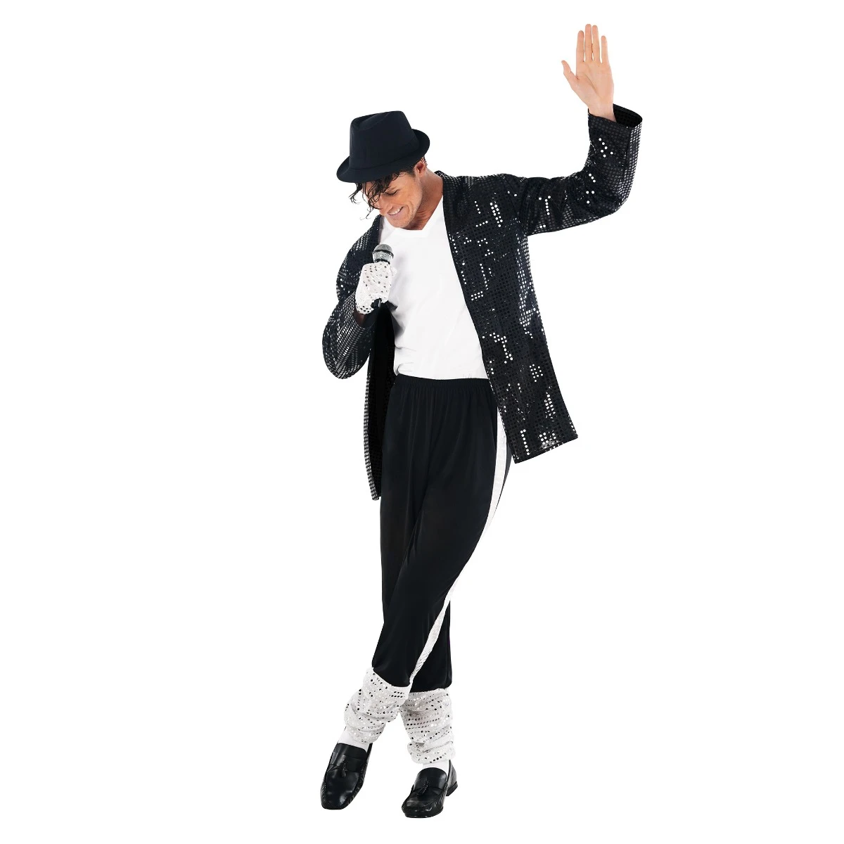 Re Del Pop Costume Per Uomini 10 Re Del Pop Costume Per Uomini - immagine 8