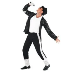 Re Del Pop Costume Per Uomini 22 Re Del Pop Costume Per Uomini -Vendite Morphsuits mcmkp 05