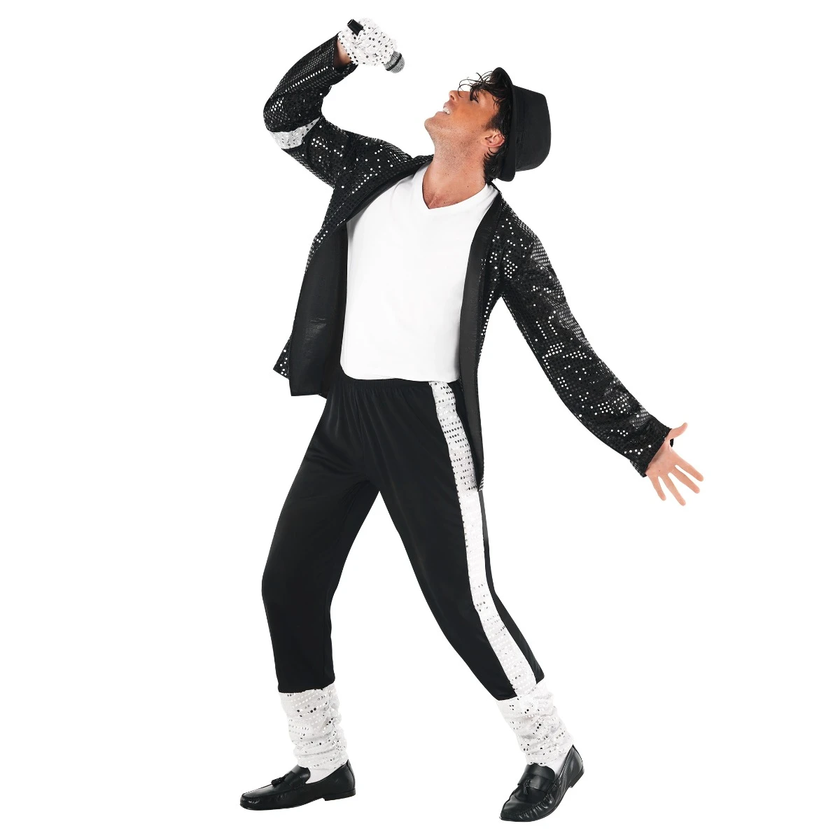 Re Del Pop Costume Per Uomini 11 Re Del Pop Costume Per Uomini - immagine 9