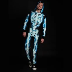 Abito Da Scheletro Elettrico Per Uomini 15 Abito Da Scheletro Elettrico Per Uomini -Vendite Morphsuits mcmose electric skeleton mens 05