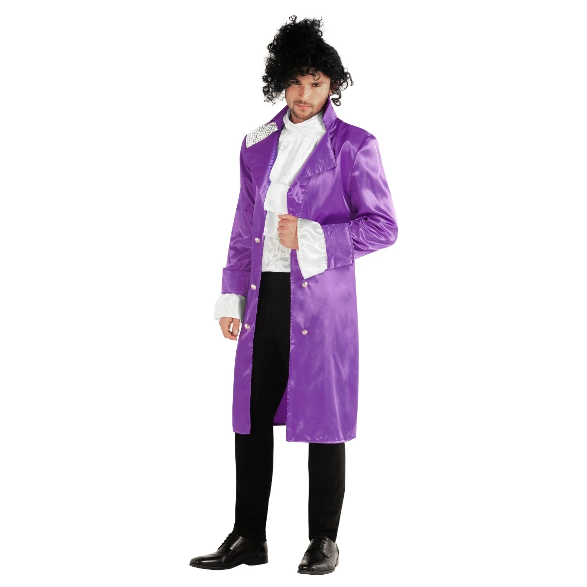 Costume Da Principe Viola Della Musica Pop Anni '80 Da Uomo 8 Costume Da Principe Viola Della Musica Pop Anni '80 Da Uomo - immagine 6