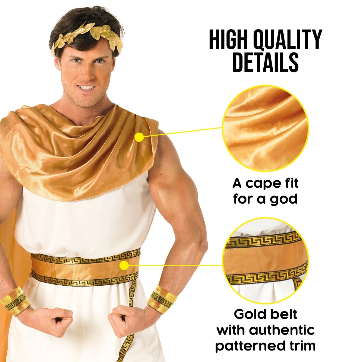 Costume Di Dio Romano Per Gli Uomini 5 Costume Di Dio Romano Per Gli Uomini - immagine 3