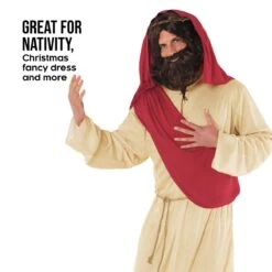 Costume Di Gesù Per Gli Uomini 13 Costume Di Gesù Per Gli Uomini -Vendite Morphsuits mcmrj jesus red mens 08