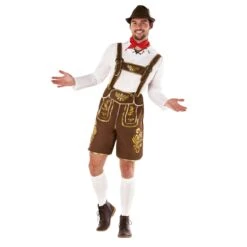 Mens Traditional Lederhosen Costume 15 Mens Traditional Lederhosen Costume -Vendite Morphsuits mcmtlh traditional lederhosen men 05