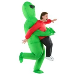 Alien Inflatable Costume Pick Me Up Mens Red 22 Alien Inflatable Costume Pick Me Up Mens Red -Vendite Morphsuits mcpira red abductee alien pmu adults 05 min
