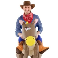 Costume Gonfiabile Cavallo Cavalcabile Adulto 15 Costume Gonfiabile Cavallo Cavalcabile Adulto -Vendite Morphsuits mcroiho horse ride on inflatable 6