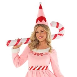 Costume Per Abiti Rosa Di Natale Per Donne 16 Costume Per Abiti Rosa Di Natale Per Donne -Vendite Morphsuits mcwcep christmas elf pink dress 7