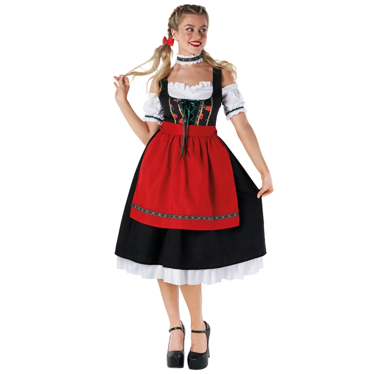 Costume Bavarese Lungo Per Donna 3 Costume Bavarese Lungo Per Donna