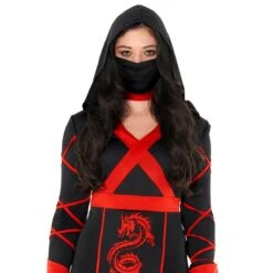 Costume Da Donna Dragon Ninja Playsuit 9 Costume Da Donna Dragon Ninja Playsuit -Vendite Morphsuits mcwdn dragon ninja women feature secondary